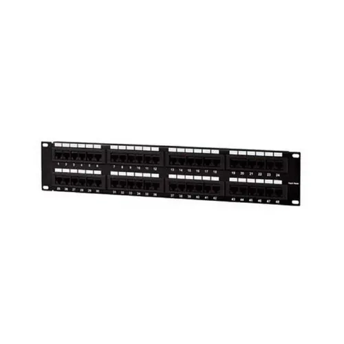 Panel de Parcheo ConduNet - Cat5e - 48 Puertos - 8699485NPP Panel de Parcheo ConduNet - Cat5e - 48 Puertos - 8699485NPP