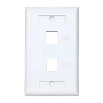 Placa de Pared ConduNet - 2 Salidas - Blanco - 8699612AFP