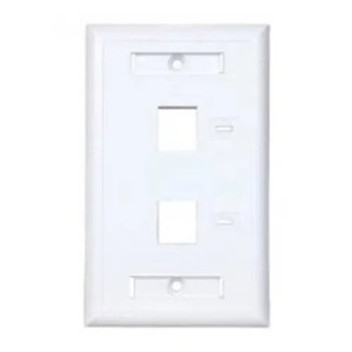 Placa de Pared ConduNet - 2 Salidas - Blanco - 8699612AFP Placa de Pared ConduNet - 2 Salidas - Blanco - 8699612AFP