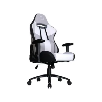 Silla Gamer Cooler Master Caliber R3c - Soporta 150kg - Gris con Blanco - CMI-GCR3C-GW