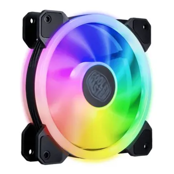 Ventilador Cooler Master Masterfan MF120 S3 - 120mm - 1800 RPM - 4 Pines - RGB - MFW-B2DN-18NPA-S3