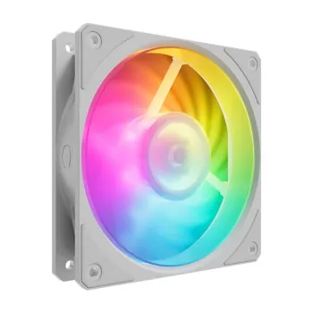 Ventilador Cooler Master Mobius 120P ARGB White Edition - 120mm - 4-pin - Blanco - MFZ-M2DW-24NP2-R1
