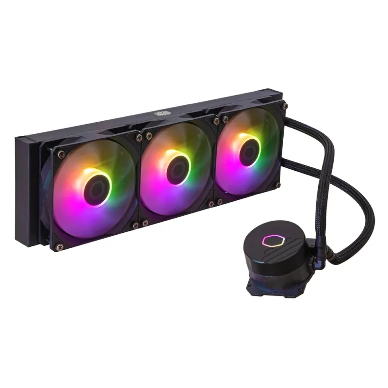 Enfriamiento Líquido Cooler Master MasterLiquid 360L Core ARGB - 3x Ventiladores - 1750 RPM - MLW-D36M-A18PZ-R1