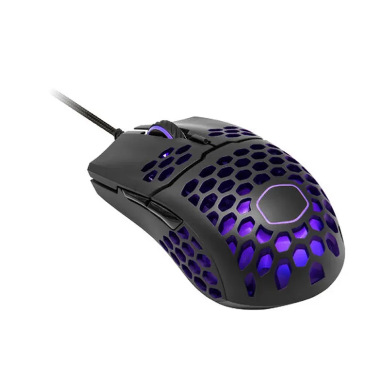 Mouse Gamer Cooler Master MM711 - Alámbrico - 6 Botones - Ambidiestro - RGB - MM-711-KKOL1
