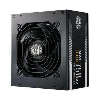 Fuente de Poder Cooler Master MWE GOLD 750 V2 - 750W - ATX - 24 Pin - 12x SATA - 80 Plus Gold - MPE-7501-AFAAG-3U2