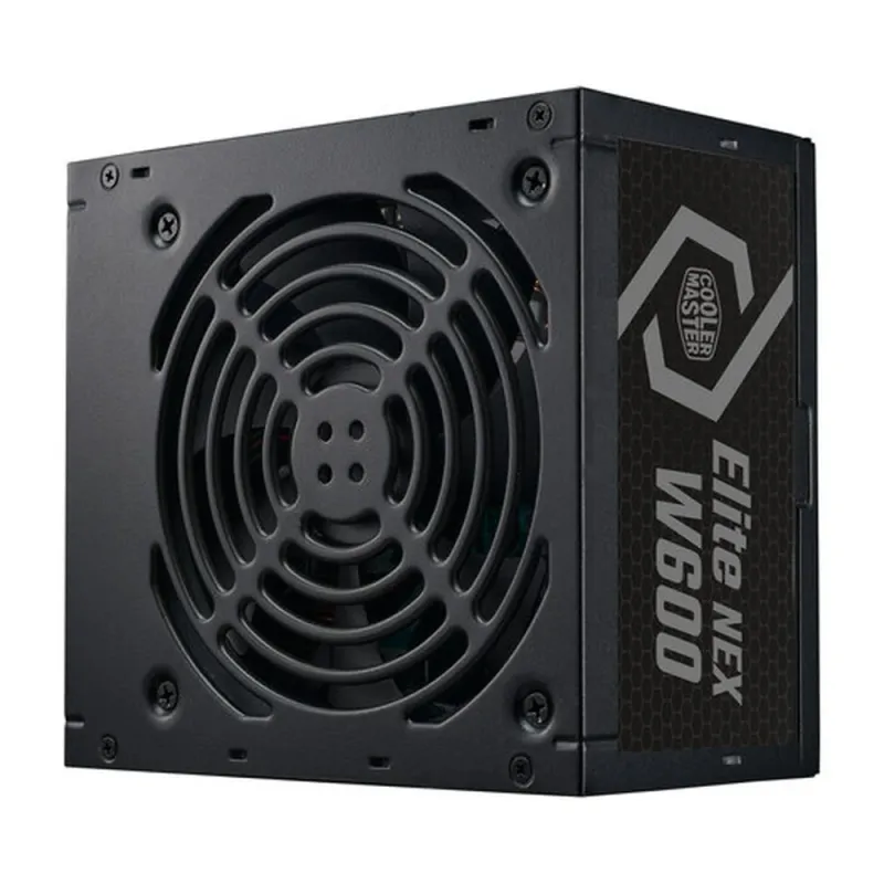 Fuente de Poder Cooler Master ELITE NEX WHITE 600 - 600W - ATX - 24 Pin - 5 SATA - 80 PLUS White - MPW-6001-ACAW-BUS