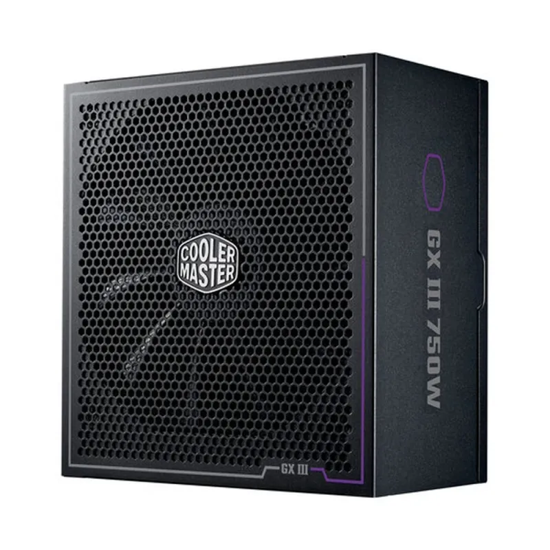 Fuente de Poder Cooler Master GX III Gold 750 - 750W - ATX - 24-pin - 8 SATA - 80 PLUS Gold - MPX-7503-AFAG-BUS