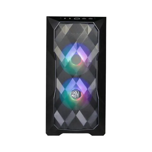 Gabinete Gamer Cooler Master TD300 Mesh - Mini Torre - Micro ATX/Mini ITX - 2 Ventiladores - Panel Lateral - Negro - TD300-KGNN-S00 Gabinete Gamer Cooler Master TD300 Mesh - Mini Torre - Micro ATX/Mini ITX - 2 Ventiladores - Panel Lateral - Negro - TD300-KGNN-S00