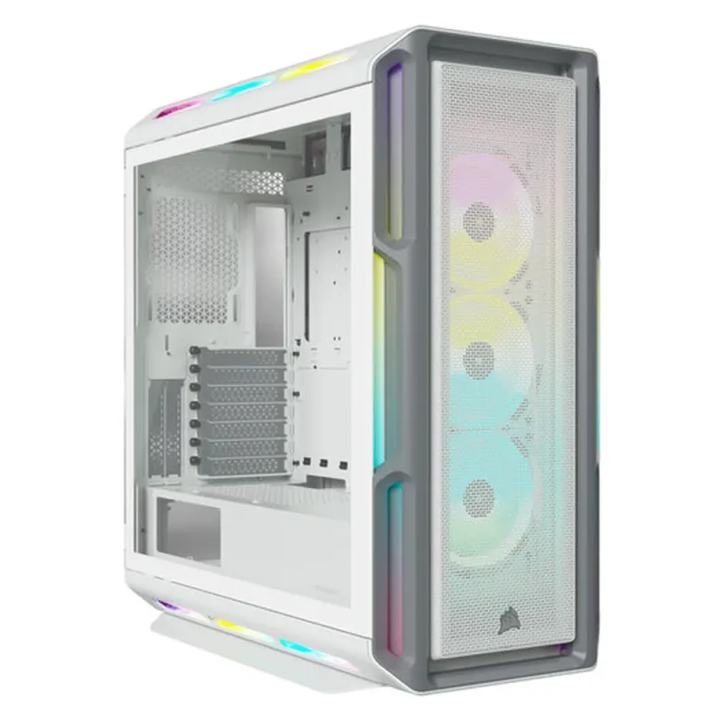 Gabinete Gamer Corsair iCUE 5000T - Media Torre - ATX/EATX/Micro ATX - Panel Lateral - CC-9011231-WW