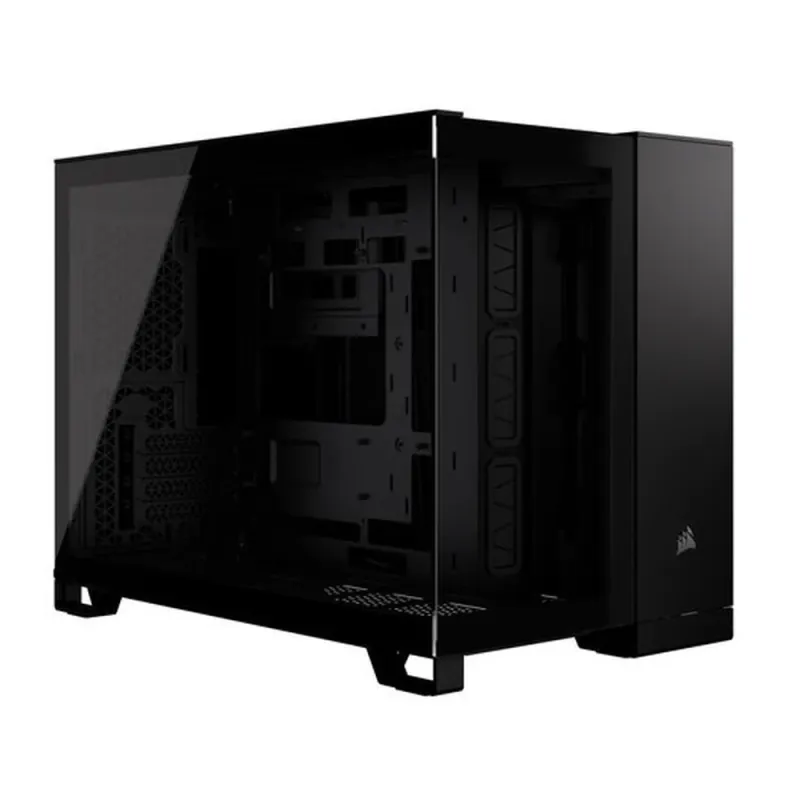 Gabinete Gamer Corsair 2500D AIRFLOW - Media Torre - ATX/M-ITX - Panel Lateral - CC-9011263-WW