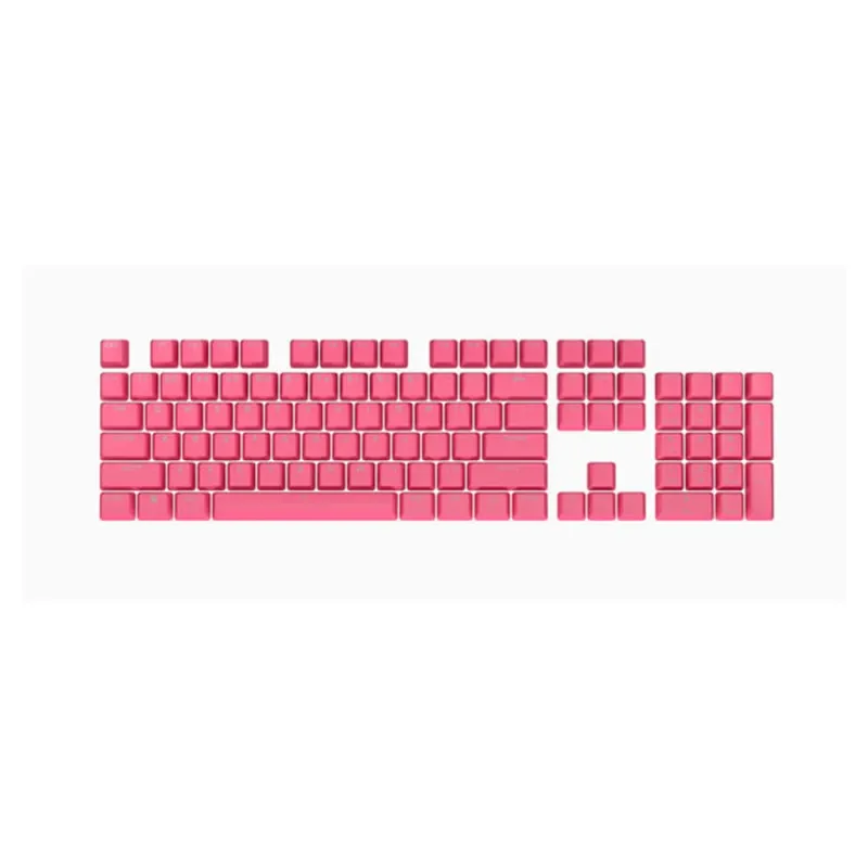 Keycaps Corsair PBT DOUBLE-SHOT PRO - Rosa - CH-9911070-NA