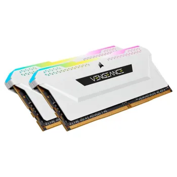 Memoria RAM Corsair VENGEANCE RGB PRO SL - DDR4 - 16GB (2x 8GB) - 3600MHz - DIMM - Para PC - CMH16GX4M2D3600C18W