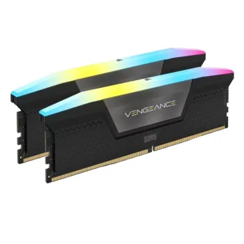 Memoria RAM Corsair VENGEANCE RGB - DDR5 - 96GB (2x48GB) - 5600MT/s - DIMM - Para PC - CMH96GX5M2B5600C40