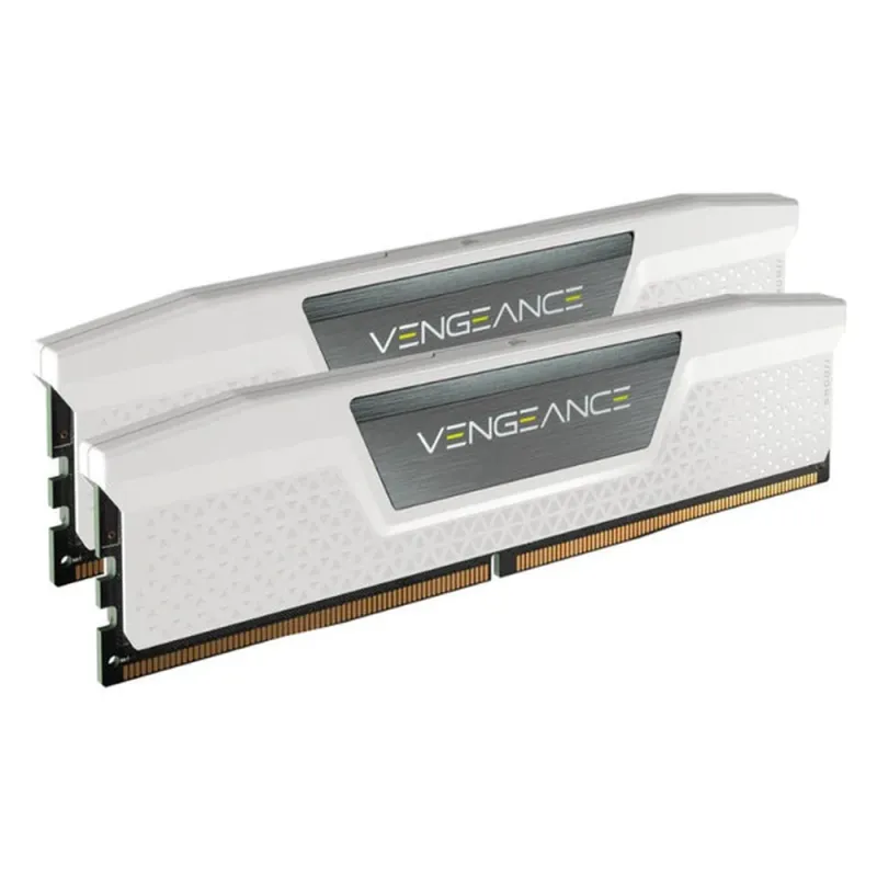 Memoria RAM Corsair Vengeance - DDR5 - 32GB (2x 16GB) - 5200MHz - DIMM - para PC - Blanco - CMK32GX5M2B5200C40W
