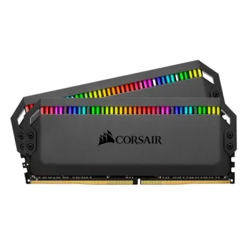 Memoria RAM Corsair Dominator Platinum RGB - DDR4 - 16GB (2x 8GB) - 3200MHz - DIMM - para PC - CMT16GX4M2C3200C16