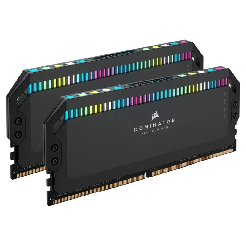 Memoria RAM Corsair DOMINATOR PLATINUM RGB - DDR5 - 32GB (2x 16GB) - 5200MHz - DIMM - Para PC - CMT32GX5M2B5200C40