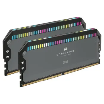 Memoria RAM Corsair Dominator Platinum RGB - DDR5 - 32GB (2x16GB) - 5200MHz - DIMM - para PC - CMT32GX5M2B5200Z40