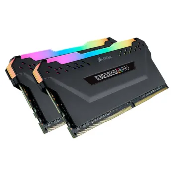 Memoria RAM Corsair VENGEANCE RGB PRO - DDR4 - 16GB (2x8GB) - 3200 MHz - Negro - CMW16GX4M2C3200C16