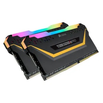 Kit Memoria RAM Corsair Vengeance RGB Pro - DDR4 - 16GB (2 x 8GB) - 3200MHz - DIMM - para PC - CMW16GX4M2C3200C16-TUF