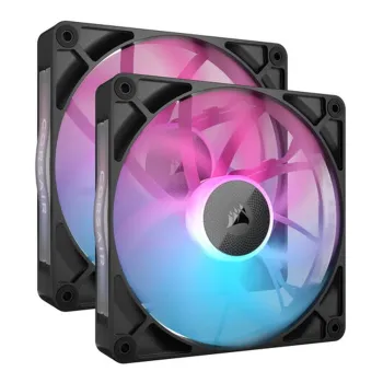 Ventilador Corsair iCUE LINK RX140 RGB - 140mm - 1700 RPM - RGB - 2 Piezas - CO-9051020-WW
