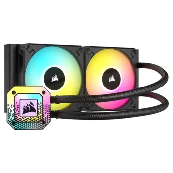 Enfriamiento Líquido Corsair iCUE H100i ELITE CAPELLIX XT - 2 Ventiladores - 2100 RPM - RGB - CW-9060068-WW