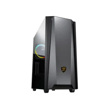 Gabinete Gamer COUGAR MX660 Iron RGB - Media Torre - E-ATX/ATX/Micro ATX/Mini-ITX - 1 Ventilador VK120 - Panel Lateral - RGB - 385BMS0.0006