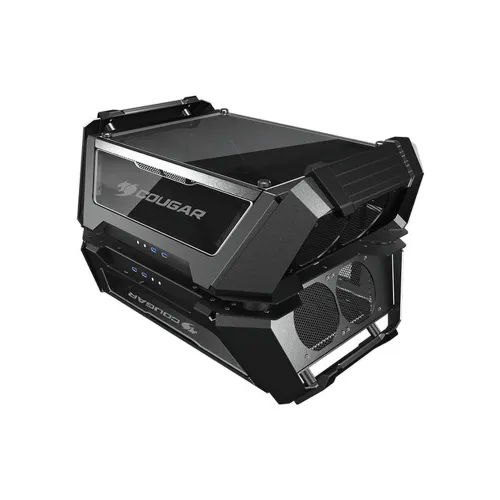 Gabinete Gamer COUGAR Gemini X - Doble Torre - ATX/CEB/Micro ATX/Mini-ITX - Panel Lateral  - 105LMT0001-00