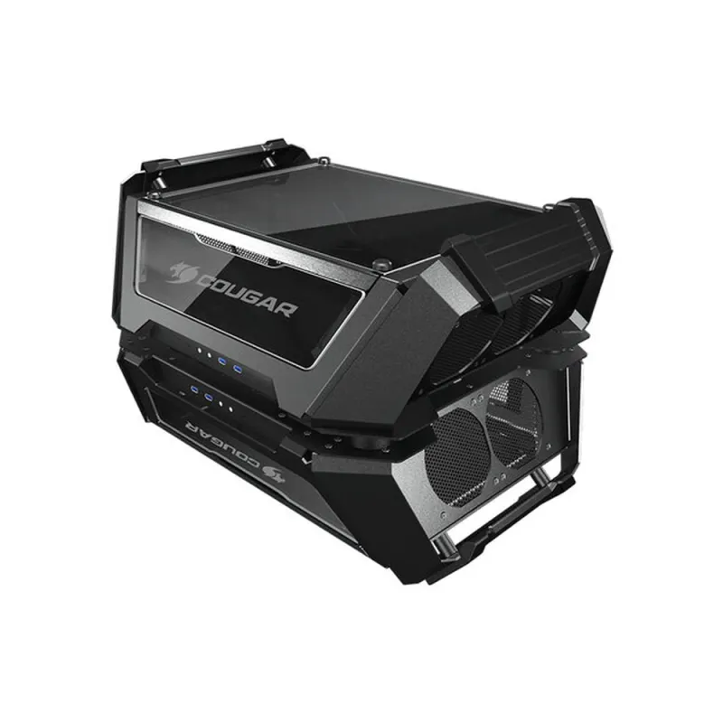 Gabinete Gamer COUGAR Gemini X - Doble Torre - ATX/CEB/Micro ATX/Mini-ITX - Panel Lateral  - 105LMT0001-00