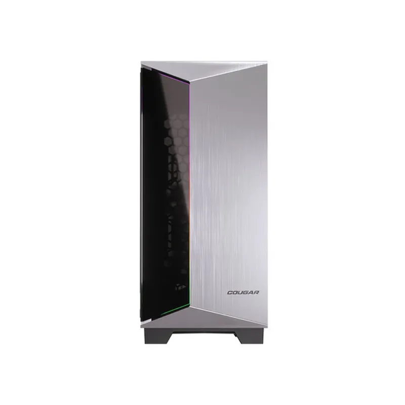 Gabinete Gamer COUGAR DarkBlader-G - Mini ITX/Micro ATX/ATX/CEB /E-ATX - 1x Ventilador Trasero - Panel Lateral - 3858M30.0002