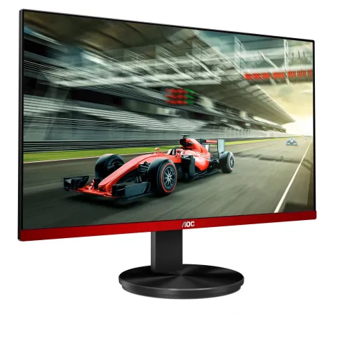 Monitor Gamer AOC G2490VX LED 23.8", Full HD, FreeSync Premium, 144Hz, HDMI, Negro/Rojo