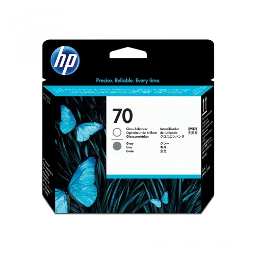 Cabezal De Impresión Hp 70 Gris Resaltador De Brillo Original (C9410A) - C9410A