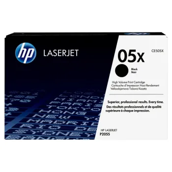 Cartucho de Tóner HP 05X - Negro - CE505X