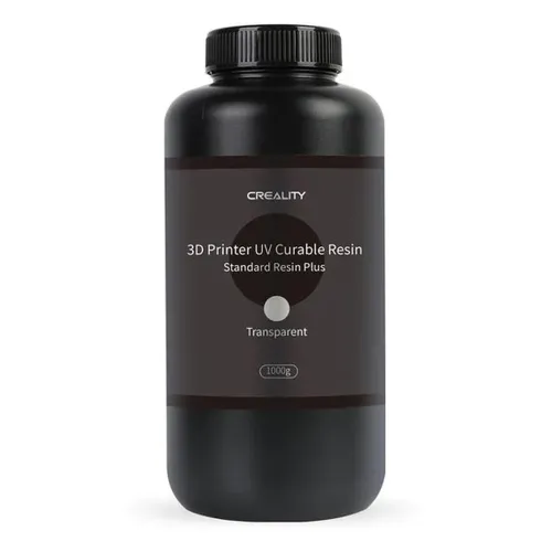 Resina Creality Estándar Rígida Plus - 1kg - Transparente - 3302020092