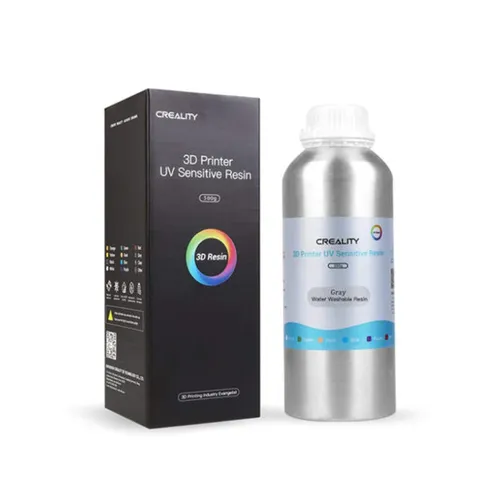 Resina Creality Lavable LCD - 500g - Gris - 3302010021