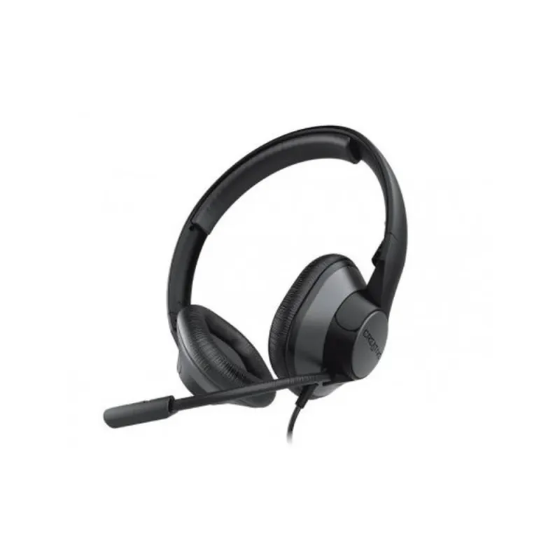 Diadema Creative 51EF0960AA000 - Alámbrico - USB - Micrófono - Negro - 51EF0960AA000