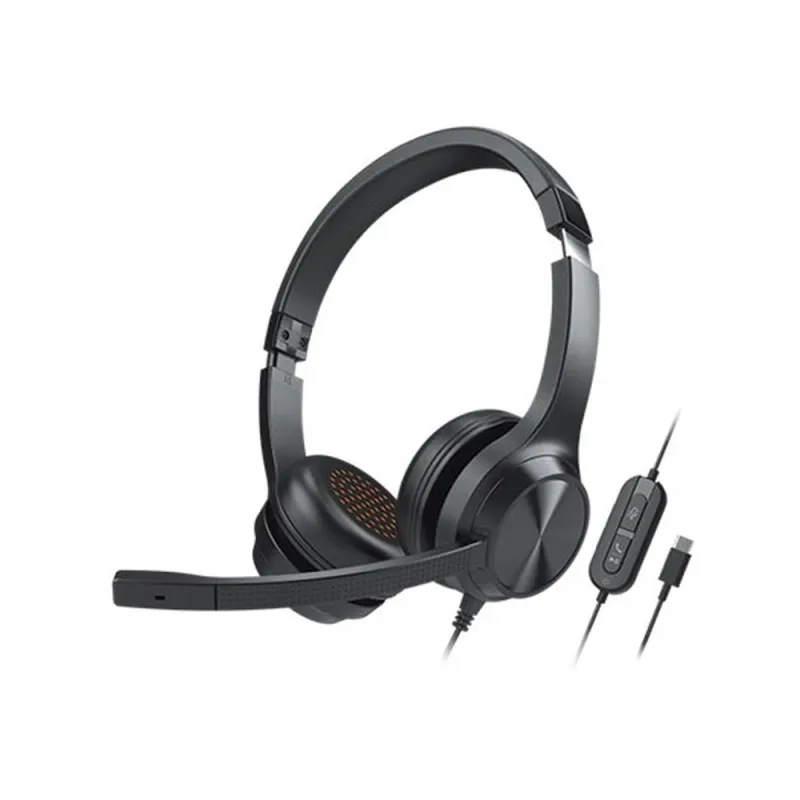 Diadema Creative CHAT - Alámbrico - USB - Micrófono - Negro - 51EF0980AA000