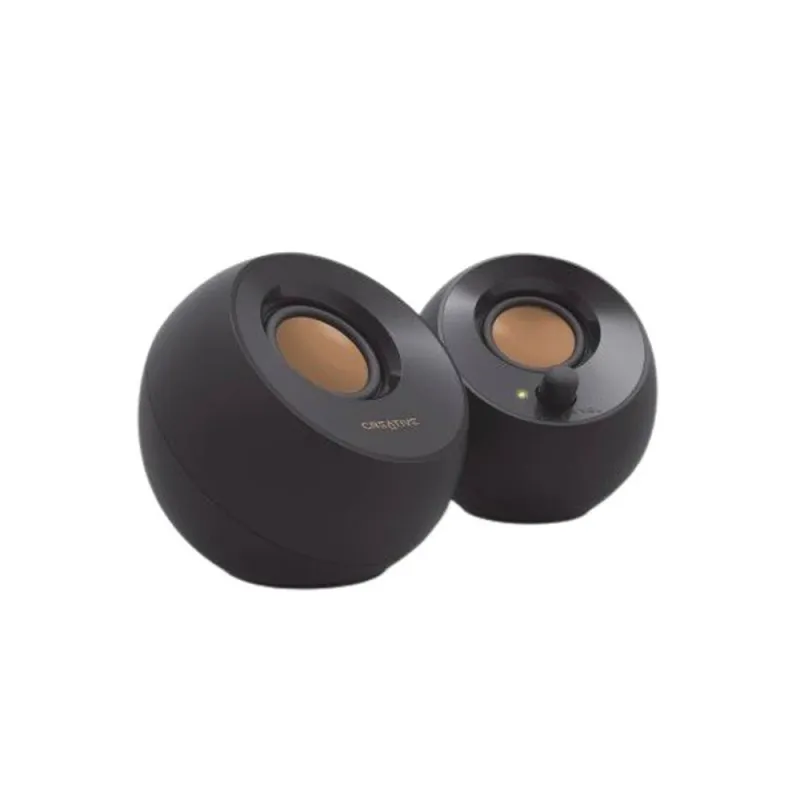 Bocinas para Computadora Creative Pebble - Alámbrico - USB - Negro - 51MF1680AA000