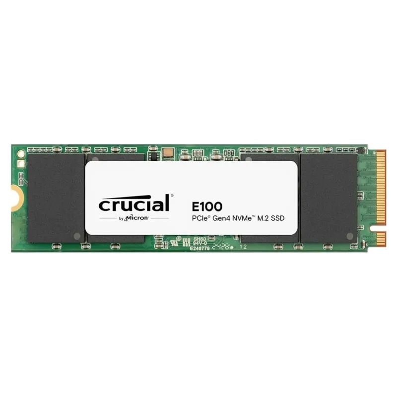 Unidad de Estado Sólido Crucial E100 - M.2 - 480GB - PCI-E 4.0 - CT480E100SSD8