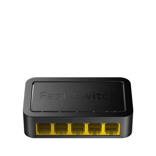 Switch CUDY FS105D - Fast Ethernet - 5 Puertos - No Gestionado - FS105D