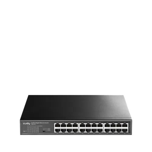 Switch CUDY GS1024 - Gigabit Ethernet - 24 Puertos - No Gestionado - GS1024