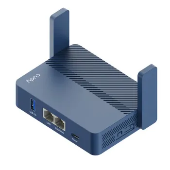 Router CUDY TR3000 - 2.4/5GHz - 574/2402Mbps - 1x RJ-45 - 2 Antenas - TR3000