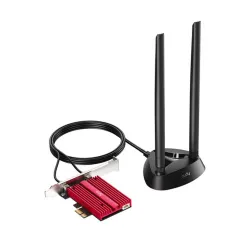 Tarjeta de RED CUDY WE4000 - Triple Banda - 2400 Mbit/s - PCI-E - WE4000