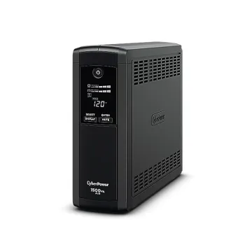 UPS CyberPower CP1500AVRLCD - 1500VA/900W - 12 Contactos - Línea interactiva - LCD - AVR - CP1500AVRLCD