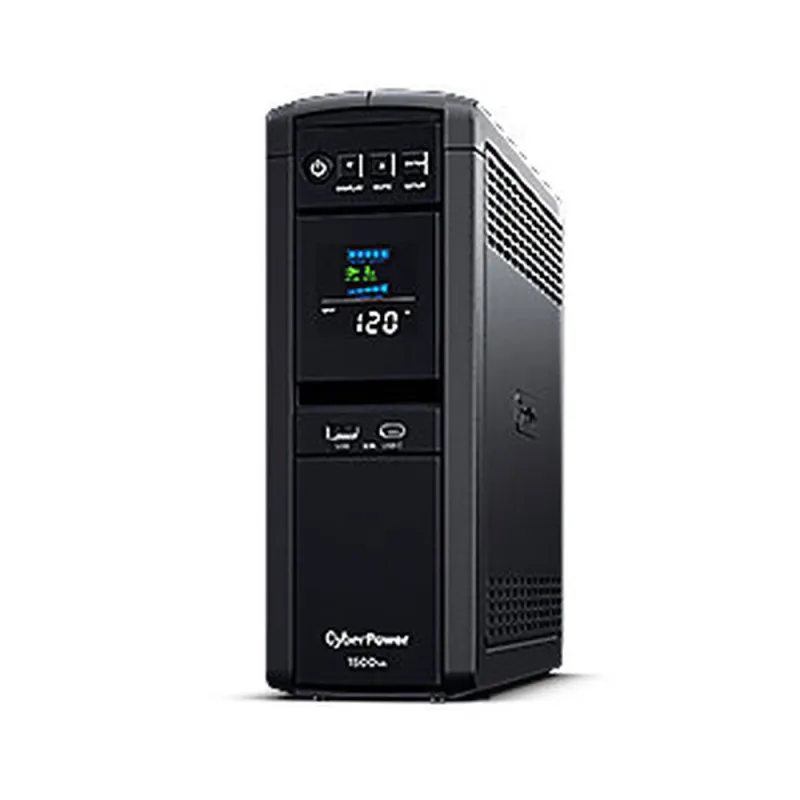 Ups Cyberpower 1500Va/1000W 12 Contactos Línea Interactiva Lcd Avr - CP1500PFCLCDA