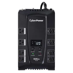 UPS CyberPower CP825AVRLCDA - 825VA/450W - 8 Contactos - Línea Interactiva - CP825AVRLCDA UPS CyberPower CP825AVRLCDA - 825VA/450W - 8 Contactos - Línea Interactiva - CP825AVRLCDA