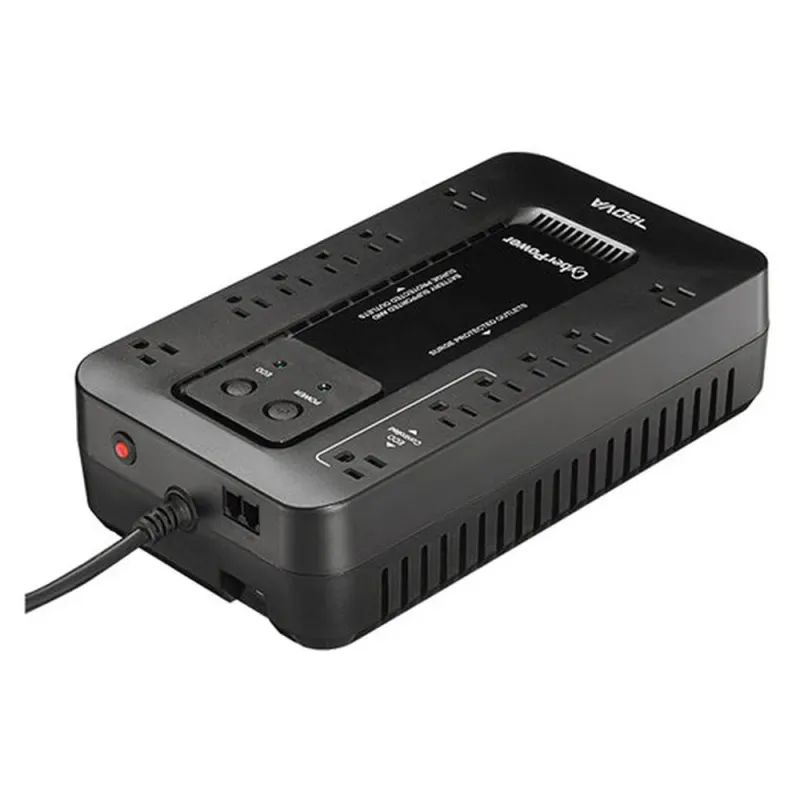 UPS CyberPower - 750VA/450W - 12 Contactos - En espera - EC750G