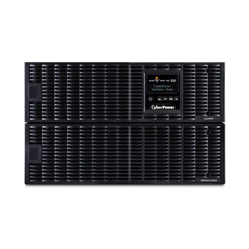 UPS CyberPower OL8KRT - 8000VA/8000W - 3 Contactos - NEMA L6-30R - Doble Conversión - LCD - Requiere instalación Certificada para Mantener su Garantía. Contacte a servicio al cliente - OL8KRT