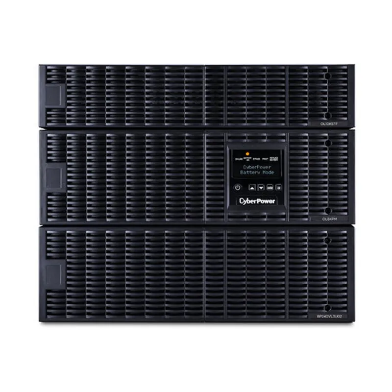 UPS CyberPower OL8KRTF - 8000VA/8000W - 10 Contactos - Doble Conversión - Requiere instalación Certificada para Mantener su Garantía. Contacte a servicio al cliente - OL8KRTF