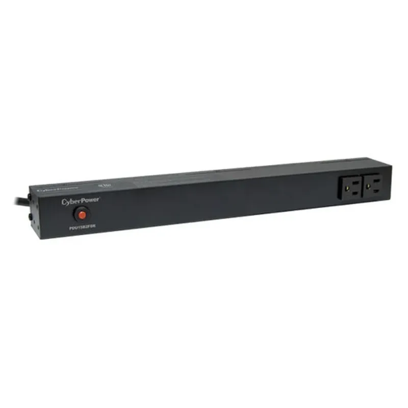 PDU CyberPower PDU15B2F8R - 10 Contactos - 15A - 120V - Negro - PDU15B2F8R