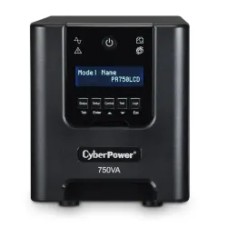 UPS CyberPower PR750LCD - 750VA/525W - 6 Contactos - Línea interactiva - LCD - AVR - PR750LCD UPS CyberPower PR750LCD - 750VA/525W - 6 Contactos - Línea interactiva - LCD - AVR - PR750LCD